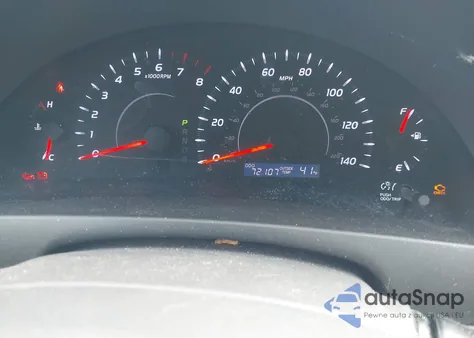 2010 Toyota Camry Le z USA, uszkodzony, nr VIN 4T4BF3EK7AR012435